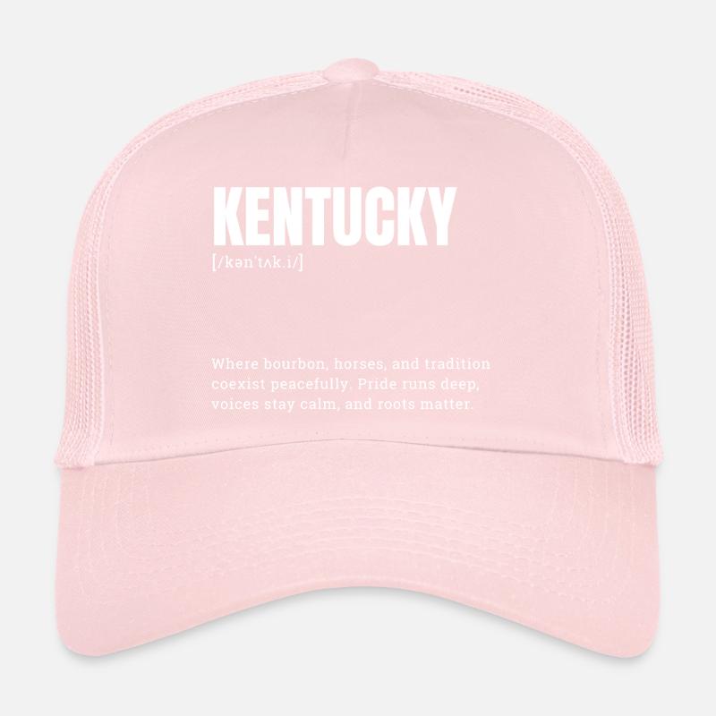 Kentucky Pride : Roots bourbon Casquette trucker 