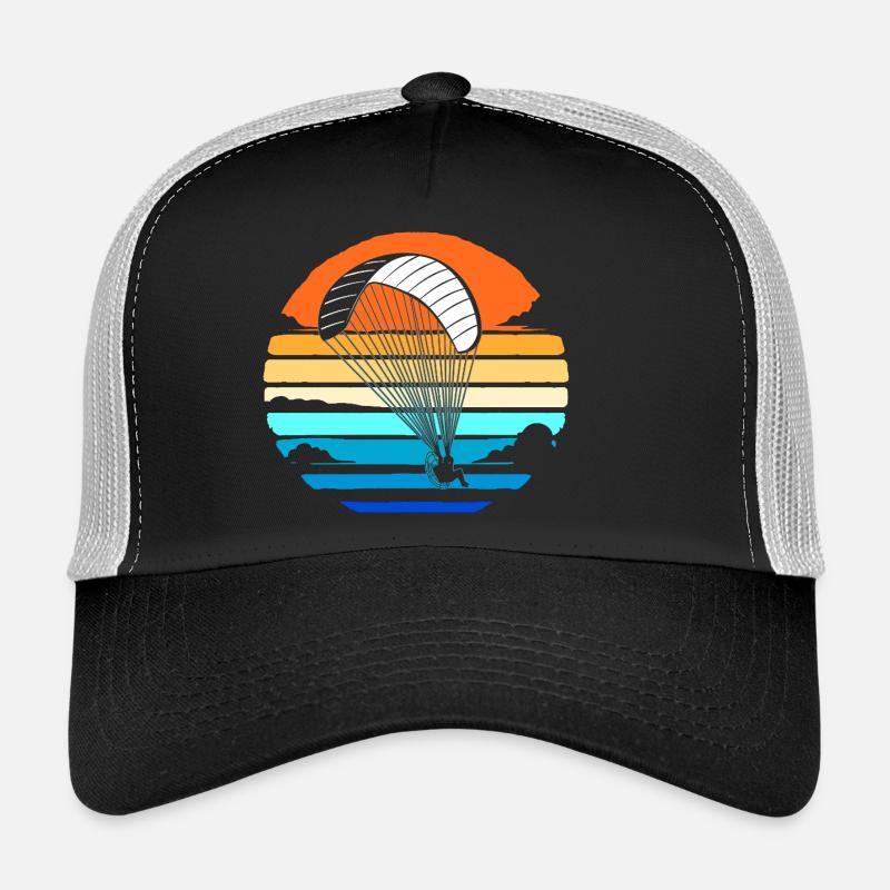 Paragliding Skydive - Trucker Cap - black/stone grey