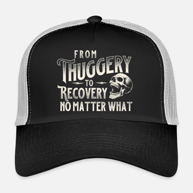 De la brutalité à la guérison, quoi qu’il arrive Casquette trucker 