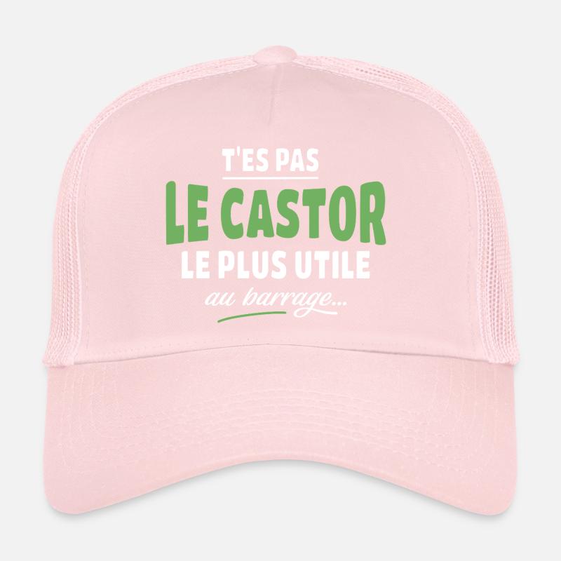 Tes pas le castor le plus utile Casquette trucker 
