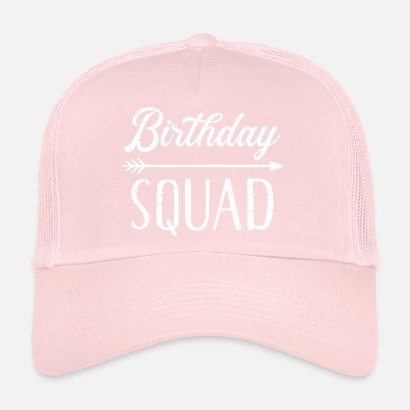 Birthday Squad Arrow Trucker Cap