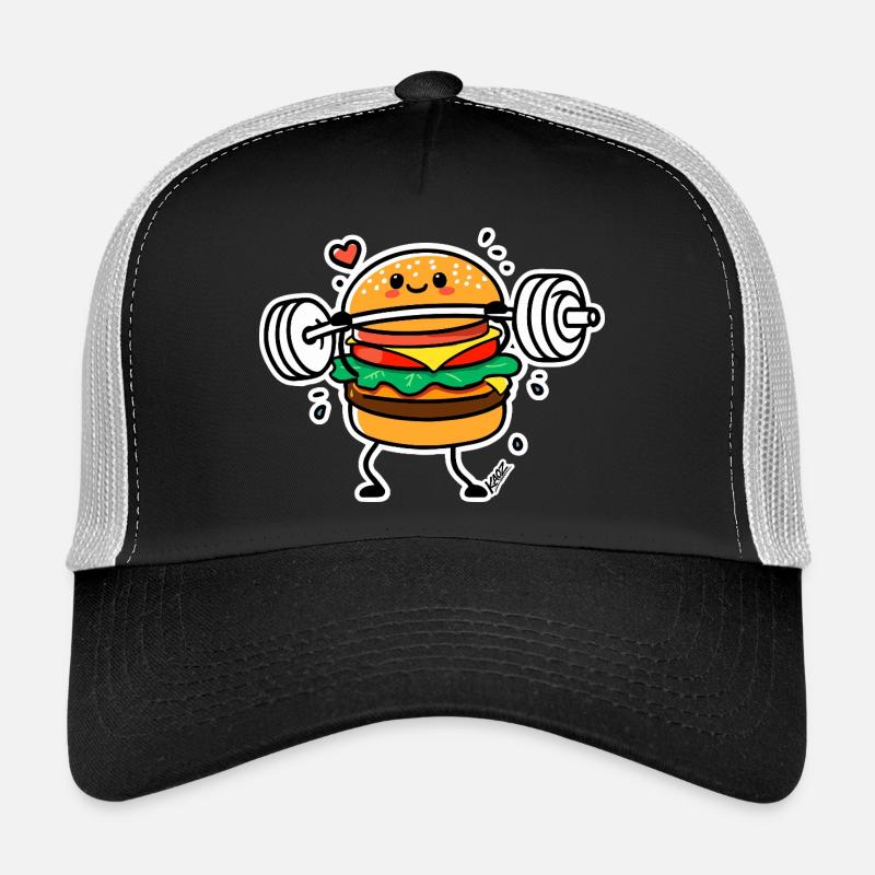 Gewichtheben-Hamburger-Held Trucker Cap