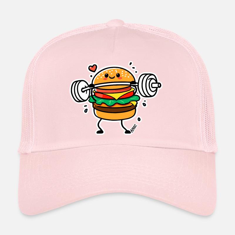 Gewichtheben-Hamburger-Held Trucker Cap