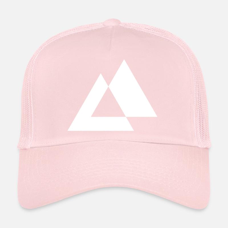 Conception des triangles géométriques Casquette trucker 
