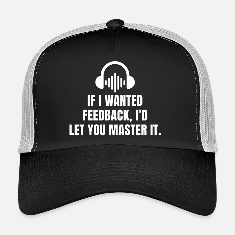 Ingénieur du son drôle Son Audiophile Mixage & Master Casquette trucker 