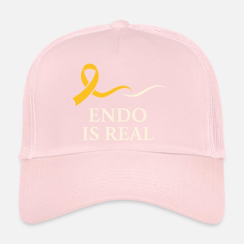 Sensibilisation à l’endométriose Guerrier de l’endo Casquette trucker 