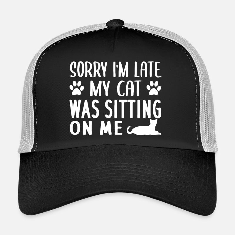 Verstorbener Katzensitter Humor-Tee Trucker Cap
