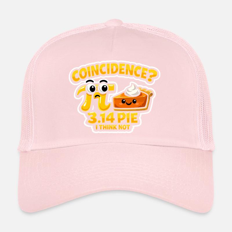 Coïncidence du Jour Pi 3.14 Conception de Gâteau Mathématique Casquette trucker 
