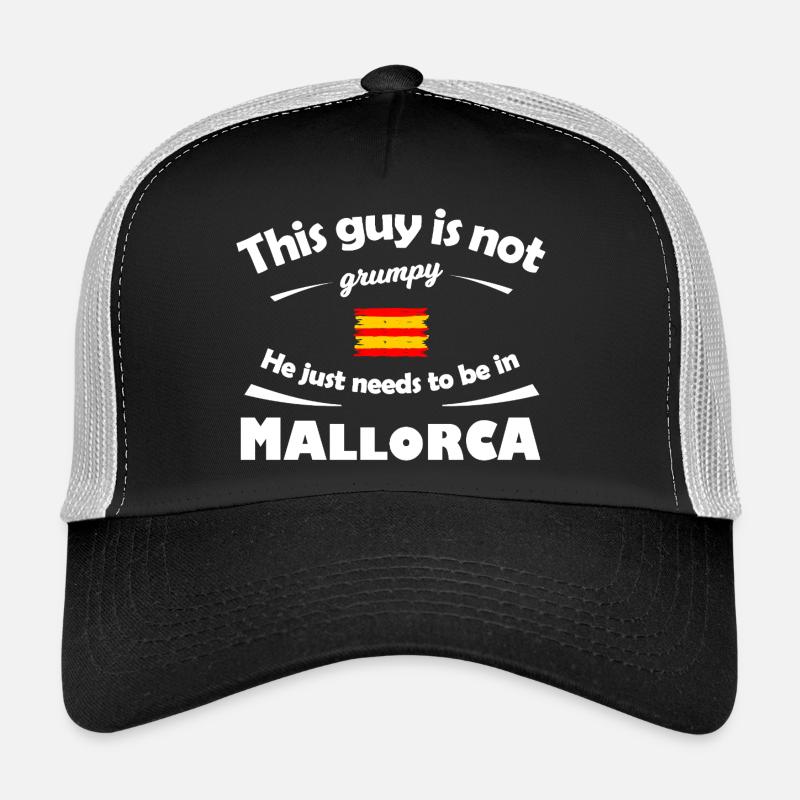 Mallorca Inselglück – Nicht Grumpy Casquette trucker 