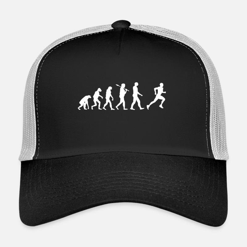 Marathon T-Shirt · Evolution · Runners · Sports Trucker Cap