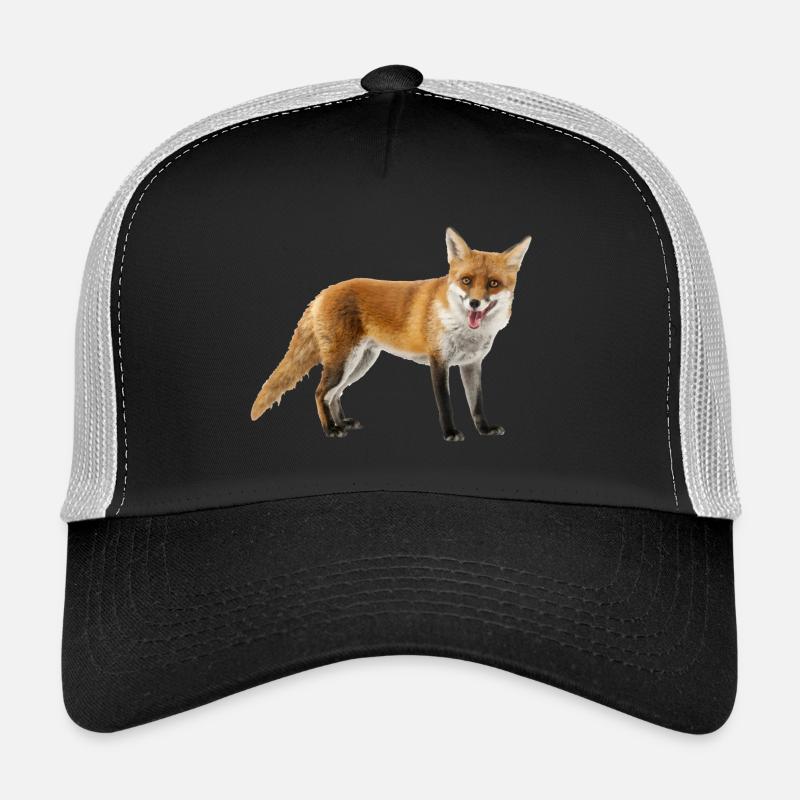 Fuchs - Trucker Cap - Schwarz/Steingrau