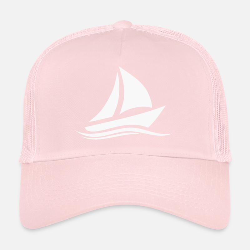 boot weiss Trucker Cap