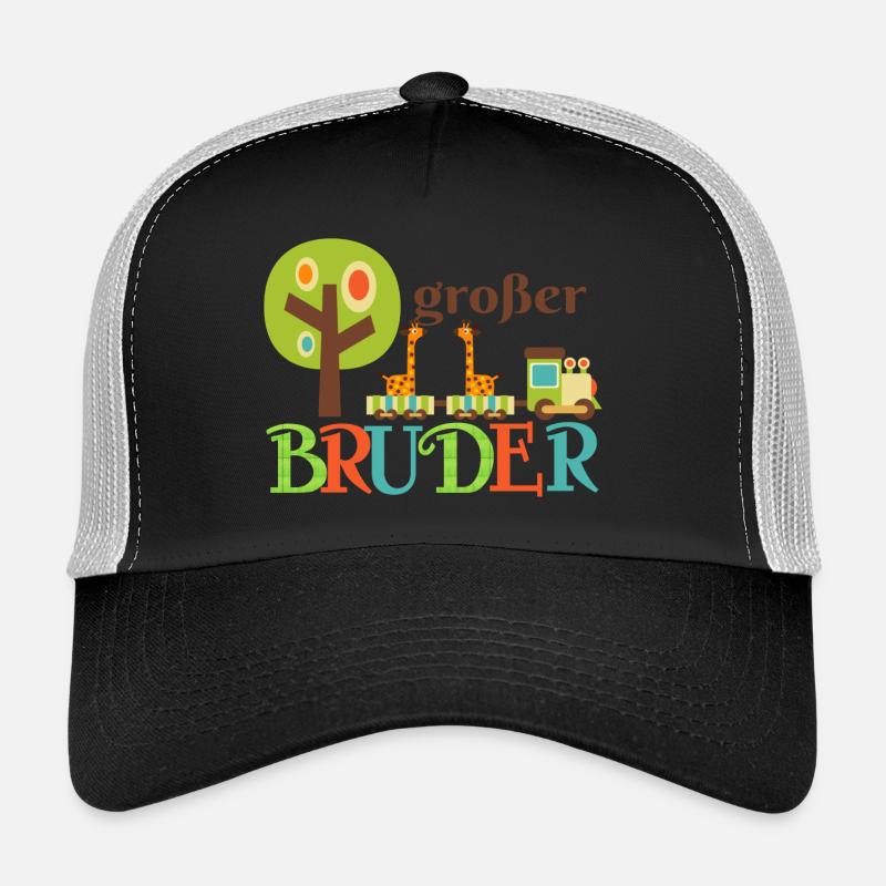 großer Bruder Giraffe Trucker Cap