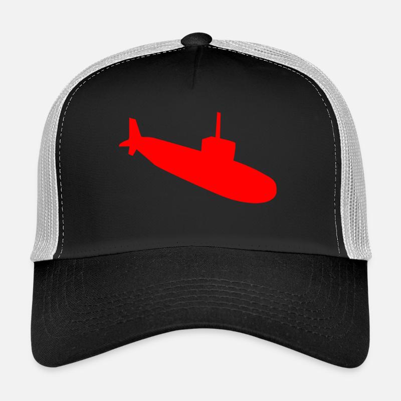 Silhouette sous-marine Casquette trucker 