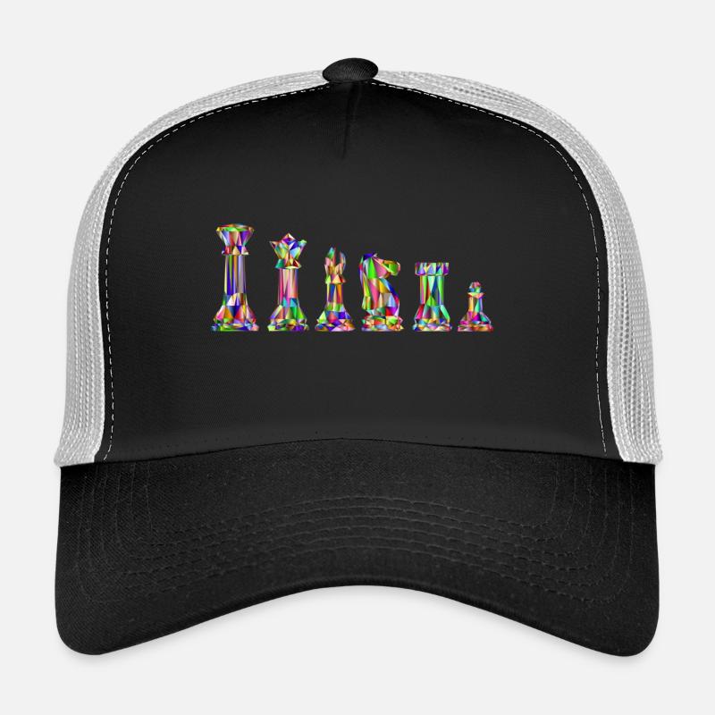 Chess - Trucker Cap - Schwarz/Steingrau