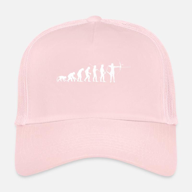 AEvolution de l'homme Arc Classique Recurve Archer Casquette trucker 