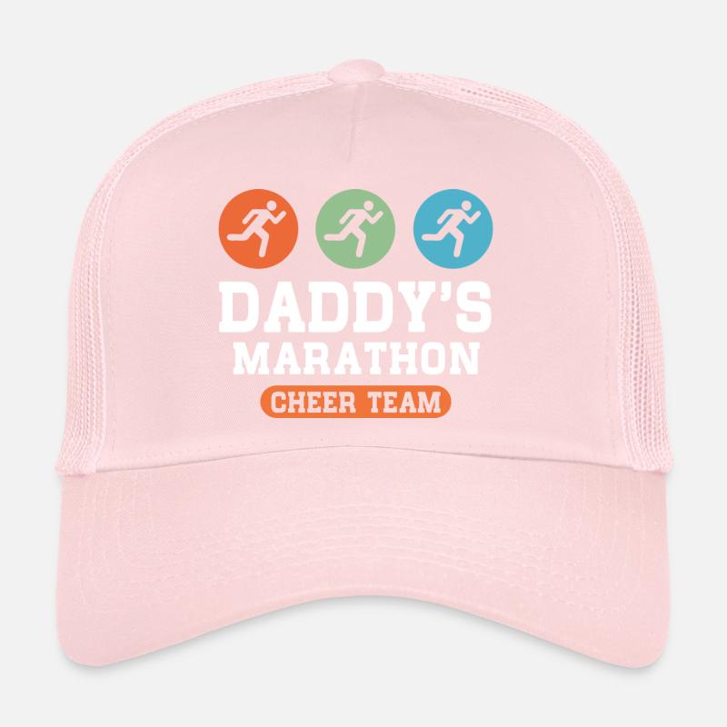 Daddys Marathon Cheer Team Trucker Cap