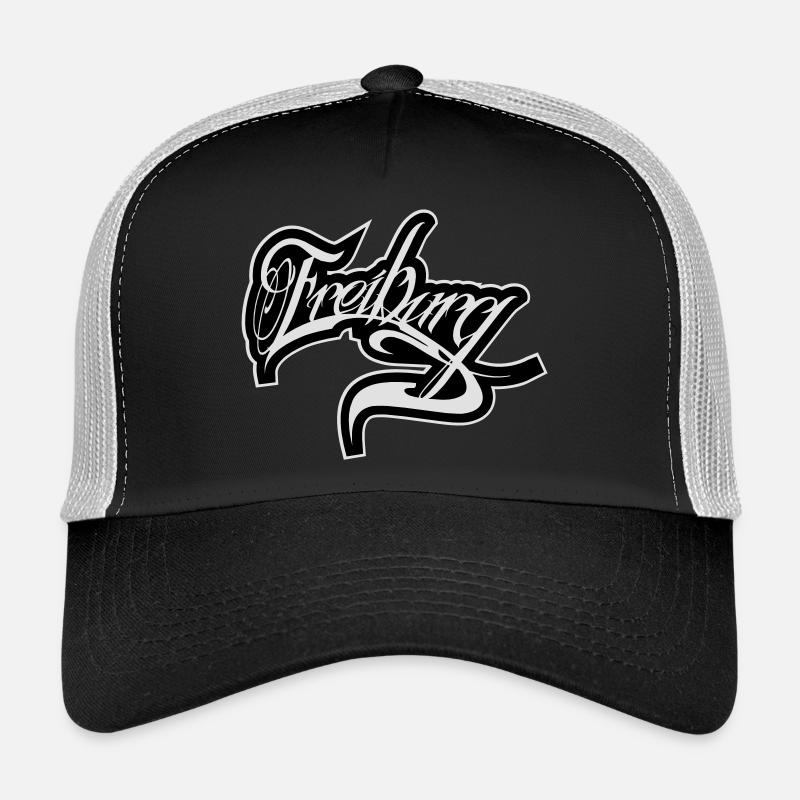Freiburg - Trucker Cap - Schwarz/Steingrau