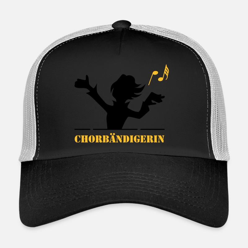 Chorbändigerin - Trucker Cap - Schwarz/Steingrau