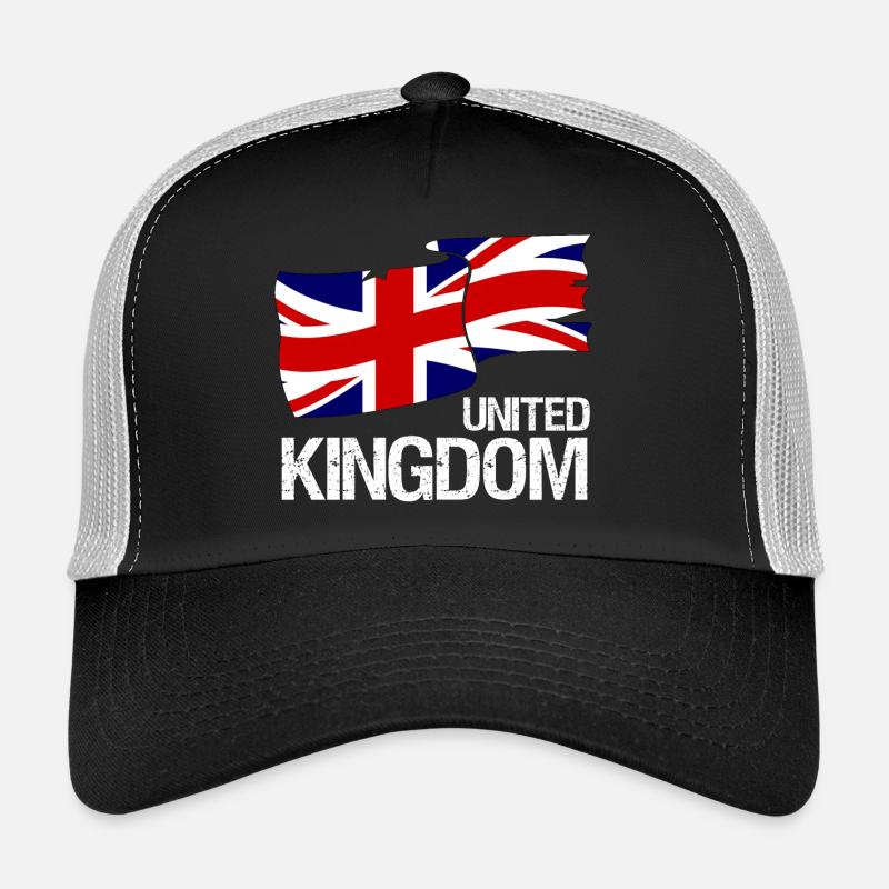 Drapeau britannique Union Jack - Design Casquette trucker 