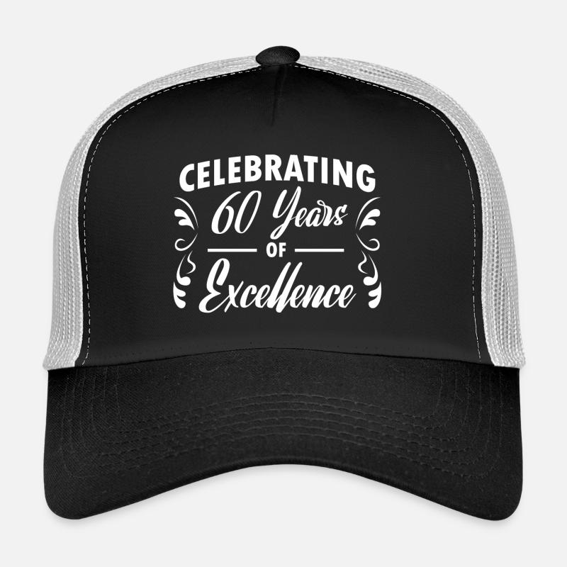 60ème anniversaire - design Casquette trucker 