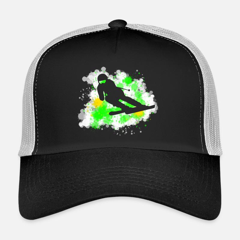Ski - Casquette trucker - noir/gris pierre