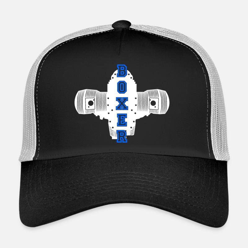 Boxer Motor Motorrad Motorradfahrer Biker Trucker Cap