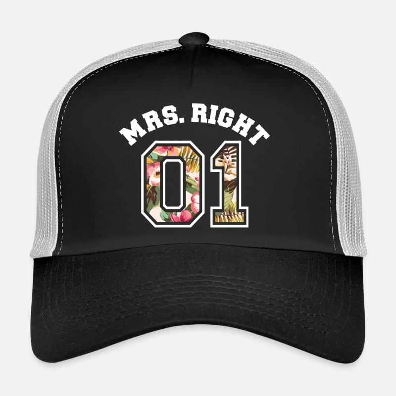 Mrs Right 01 Casquette trucker 