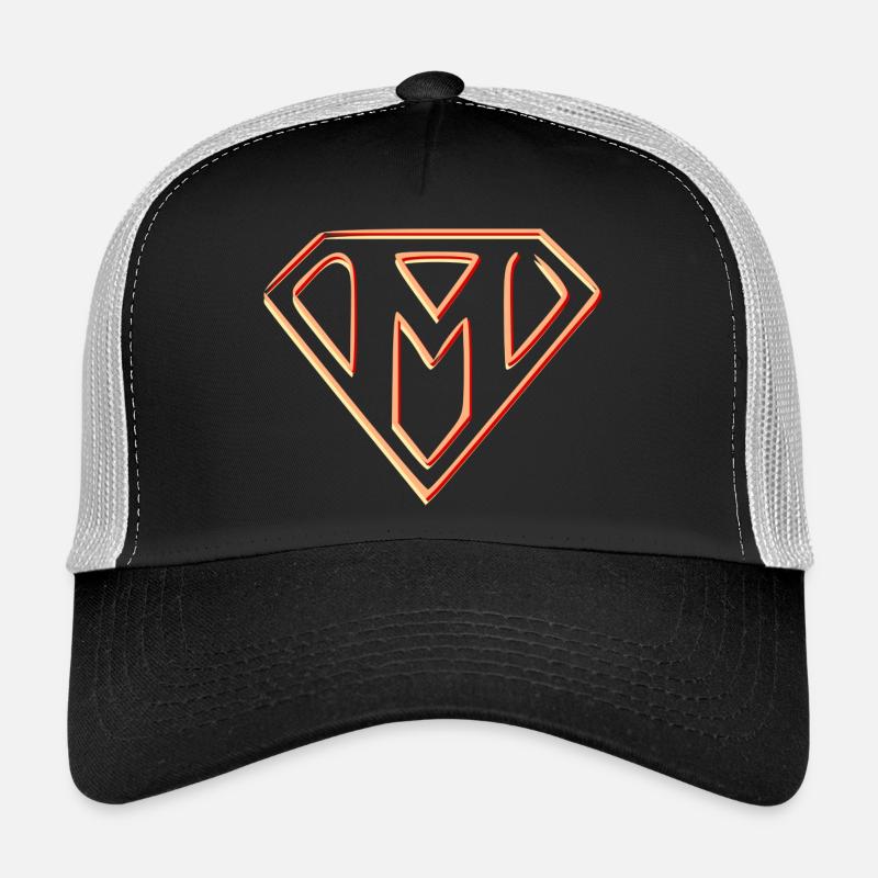 Emblème de puissance stylisé Casquette trucker 