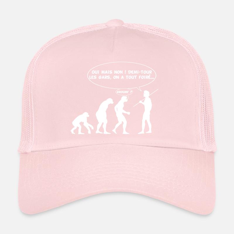 évolution inversée Casquette trucker 