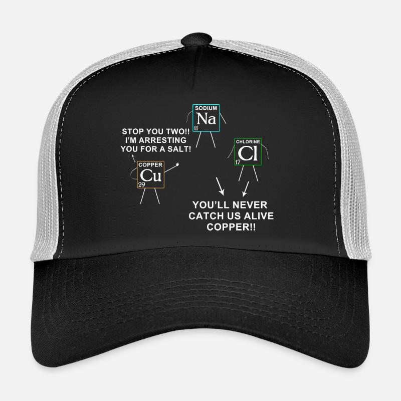 science - Trucker Cap - black/stone grey