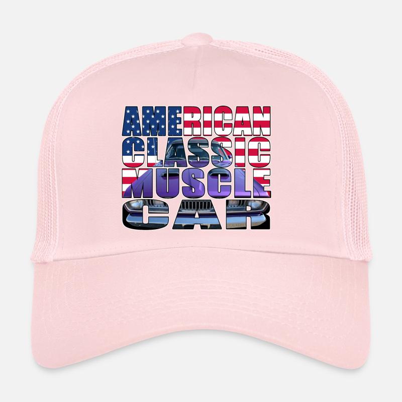 American Classic Muscle Car Script R6Z Trucker Cap