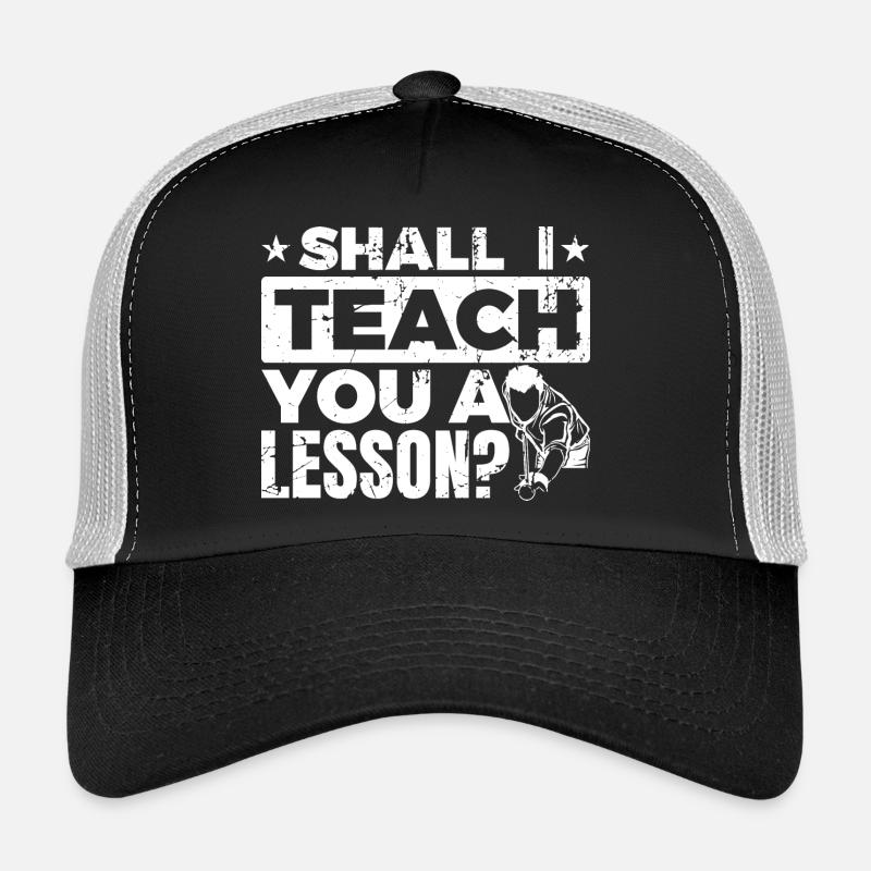 Billiard lesson Trucker Cap