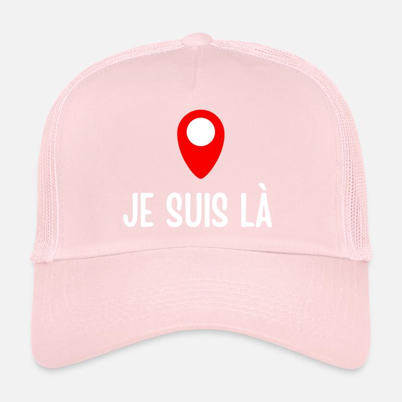 je suis là, GPS Casquette trucker 