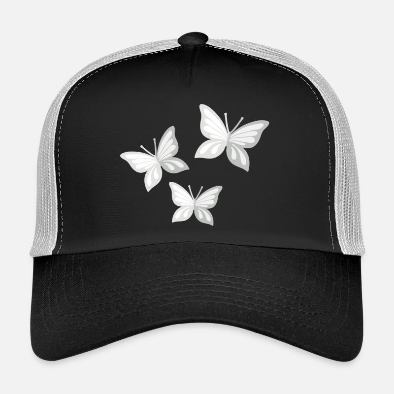 papillon; butterfly Casquette trucker 
