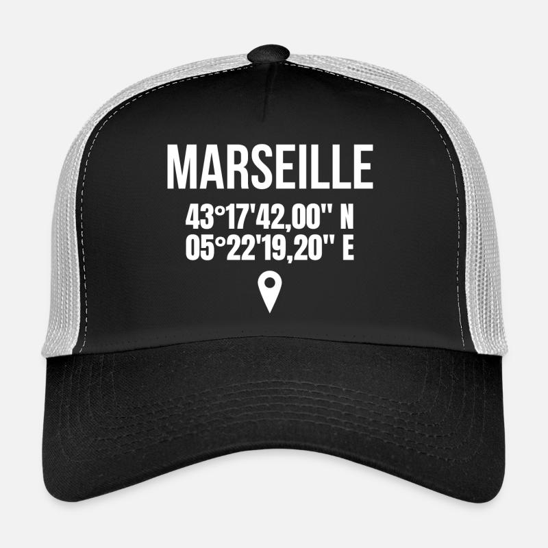 Marseille, I am Marseillais Trucker Cap