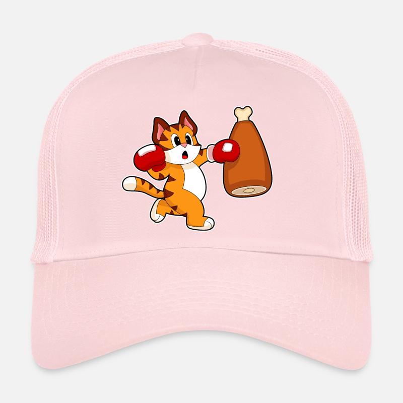Tiger Boxer Boxsack Boxen Trucker Cap