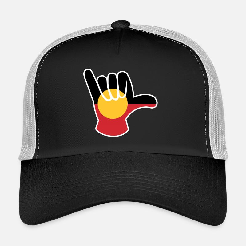 Shaka sign Aboriginal Australia Trucker Cap
