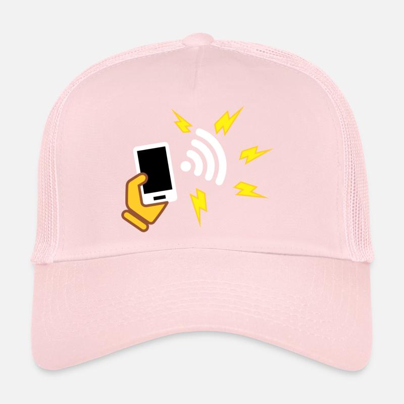 phone with aggressive appearance Trucker Cap