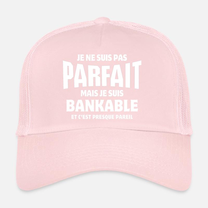 riche, banquier, bankable Casquette trucker 