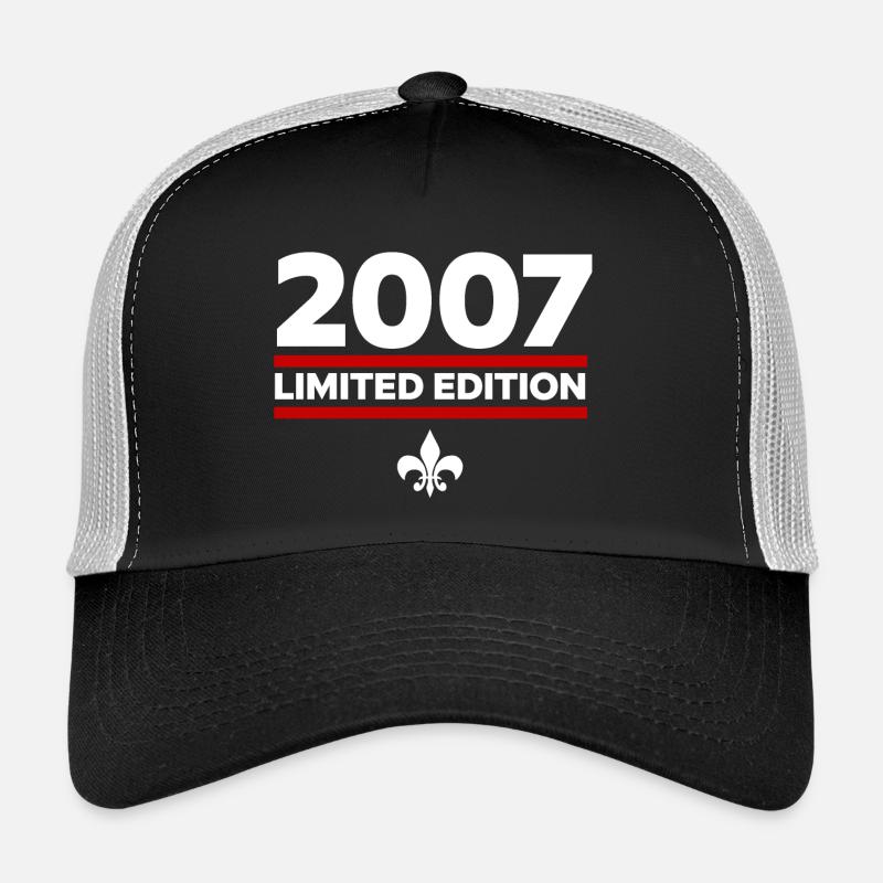 2007 Limited Edition - Trucker Cap - black/stone grey