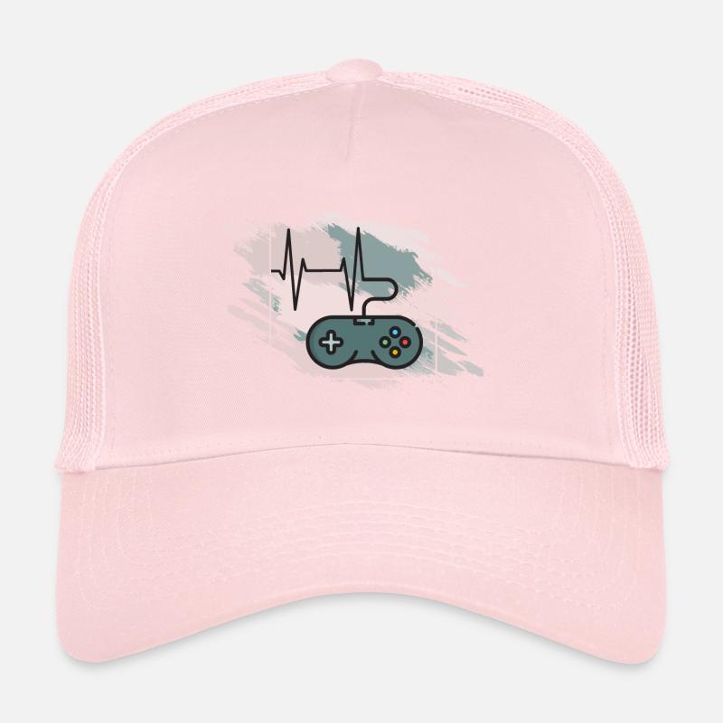 Herzschlag Gaming Controller Retro Trucker Cap
