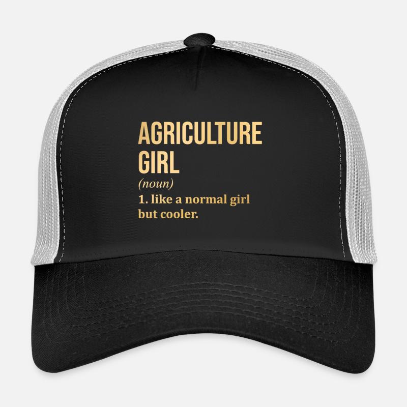 Agriculture - Trucker Cap - black/stone grey