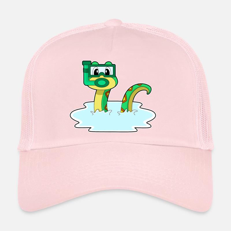 Lunettes de natation serpent Casquette trucker 