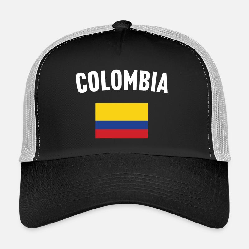 Drapeau de la Colombie Casquette trucker 