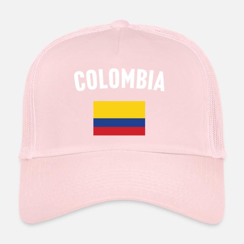 Drapeau de la Colombie Casquette trucker 