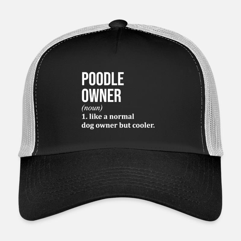 Caniche Casquette trucker 