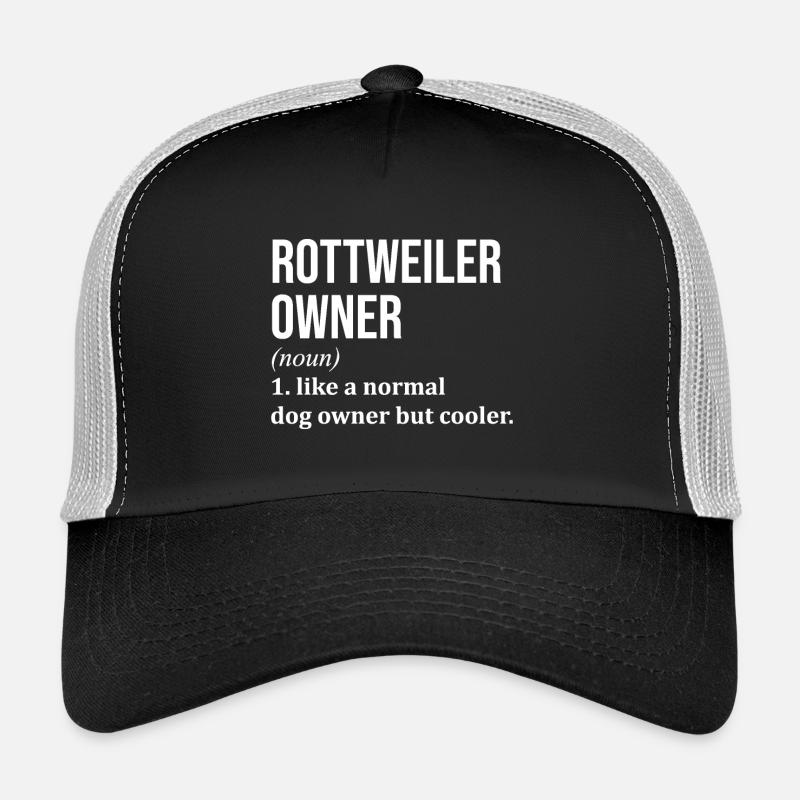 Rottweiler Casquette trucker 
