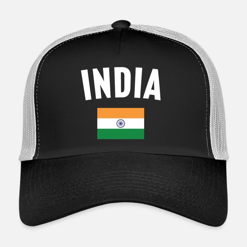 Drapeau de l’Inde Casquette trucker 