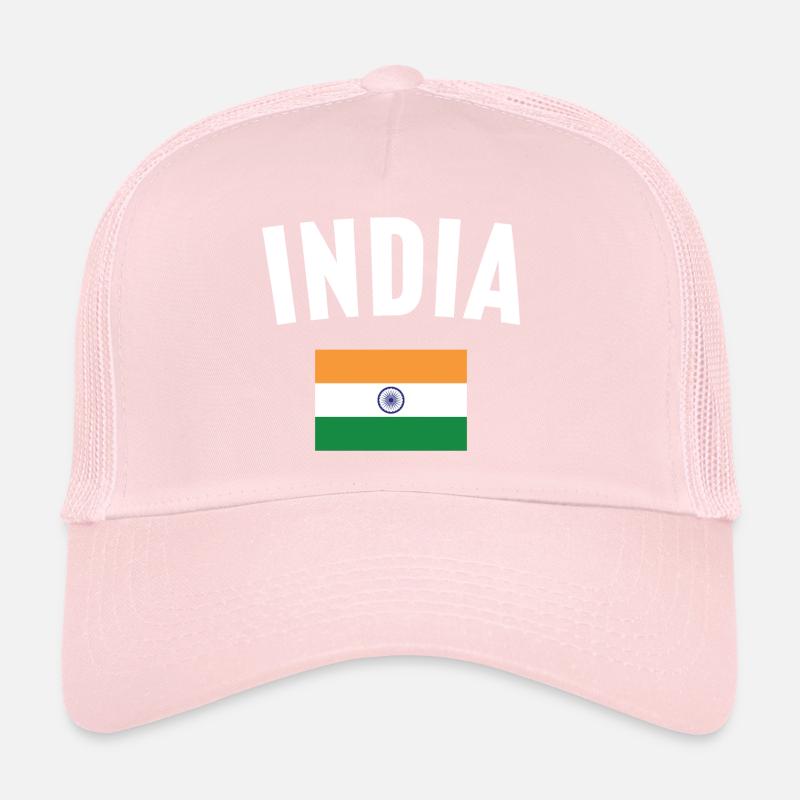 Drapeau de l’Inde Casquette trucker 